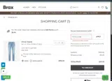 Brax coupon verification screenshot