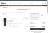 Brax coupon verification screenshot