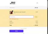 Brazi Bronze coupon verification screenshot