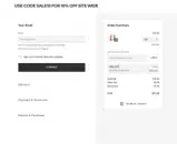 SALE10 coupon verification screenshot