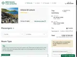 Brendan Vacations coupon verification screenshot