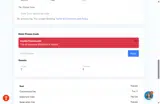 Brett Robinson coupon verification screenshot