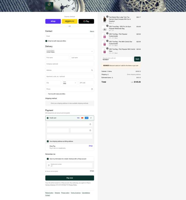Bricks Masons checkout page showing Bricks Masons discount code box | Screenshot taken by SimplyCodes community member on Sep 13, 2025