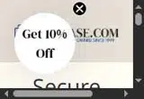 FALL10 coupon verification screenshot