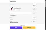 BRIEF INSANITY coupon verification screenshot