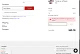 Brigette's Boutique coupon verification screenshot