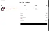 Brigette's Boutique coupon verification screenshot