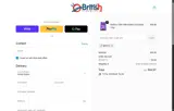 BRIT10 coupon verification screenshot