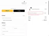 SARAH10 coupon verification screenshot