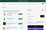 DeTox10 coupon verification screenshot