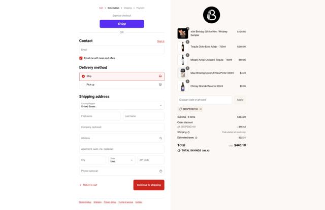 BroBasket checkout page showing BroBasket promo code box | Screenshot taken by SimplyCodes community member on Sep 12, 2025