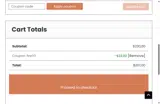 FIRST10 coupon verification screenshot