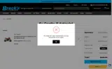 Brocks Performance coupon verification screenshot