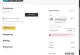 Brocks Performance coupon verification screenshot