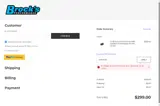 Brocks Performance coupon verification screenshot