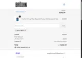 BRODANUSA coupon verification screenshot