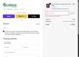 WELCOME10 coupon verification screenshot