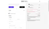 BRUNA coupon verification screenshot