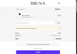 BRUNA coupon verification screenshot