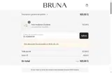 BRUNA coupon verification screenshot