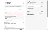 Brunette the Label coupon verification screenshot