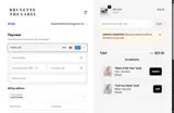 Brunette the Label coupon verification screenshot