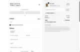 Brunette the Label coupon verification screenshot