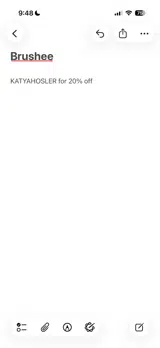 KATYAHOSLER coupon verification screenshot
