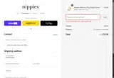 LUV4NIPS coupon verification screenshot