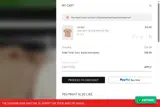 BSTN coupon verification screenshot