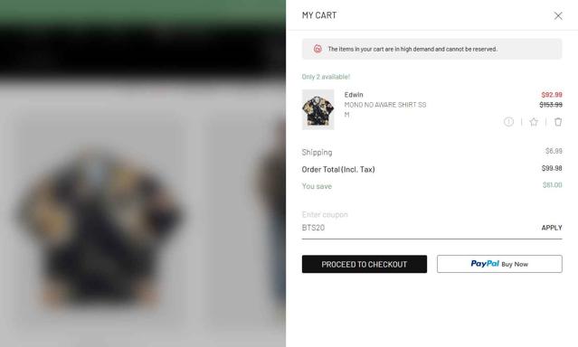 BSTN checkout page showing BSTN coupon code box | Screenshot taken by SimplyCodes community member on Sep 18, 2025
