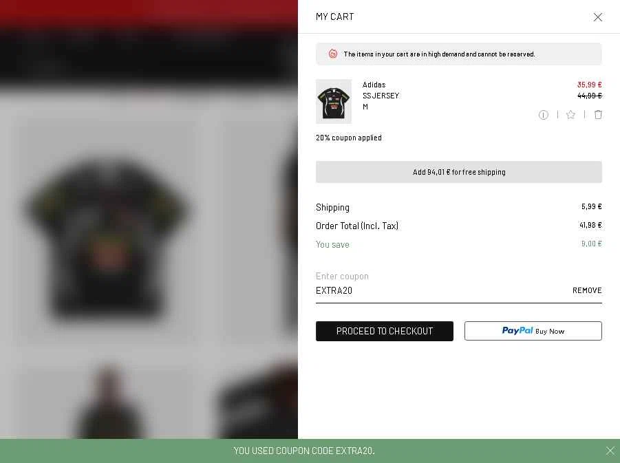 BSTN checkout page showing BSTN coupon code box | Screenshot taken by SimplyCodes community member on Dec 31, 2025