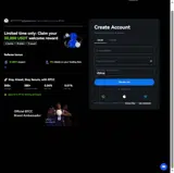 BTCC coupon verification screenshot