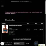 HW40856VV coupon verification screenshot