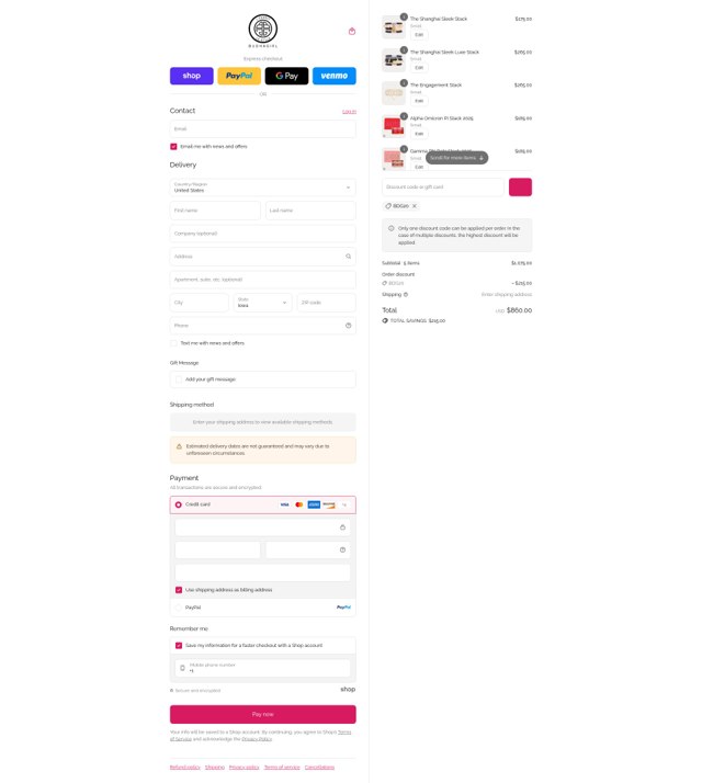 BuDhaGirl checkout page showing BuDhaGirl discount code box | Screenshot taken by SimplyCodes community member on Sep 4, 2025