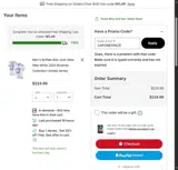 CAPONEXPAZE coupon verification screenshot
