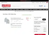 Buffalo Bills coupon verification screenshot