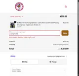 Buffalo Bisons coupon verification screenshot