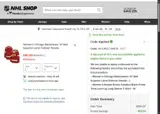 Buffalo Sabres Shop coupon verification screenshot