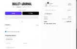 Bullet Journal coupon verification screenshot