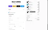 Bullet Journal coupon verification screenshot