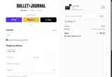 Bullet Journal coupon verification screenshot