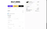 Bullet Journal coupon verification screenshot