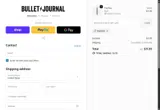 Bullet Journal coupon verification screenshot