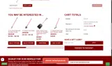REDTOOLS25 coupon verification screenshot