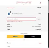 Buly 1803 coupon verification screenshot