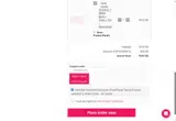 FIRSTORDER15 coupon verification screenshot