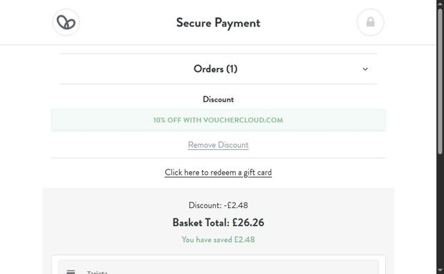Bunches checkout page showing Bunches promo code box | Screenshot taken by SimplyCodes community member on Sep 8, 2025