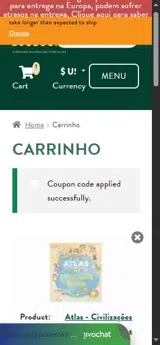 WOHO10 coupon verification screenshot