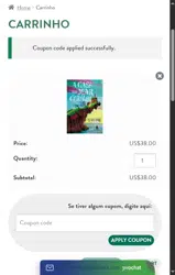 10sffbooks coupon verification screenshot
